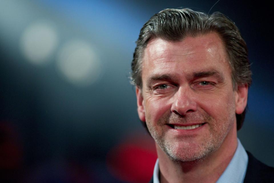 Ray Stevenson smiling