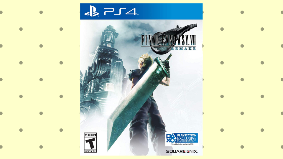 'Final Fantasy VII Remake for PS4': half the price, all of the action. (Photo: Walmart)