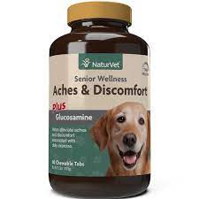 NaturVet – Senior Wellness Aches & Discomfort For Dogs Plus Glucosamine