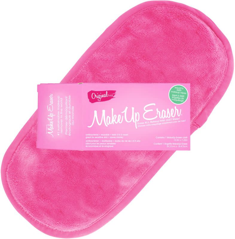 <p><strong>MakeUp Eraser</strong></p><p>ulta.com</p><p><strong>$20.00</strong></p><p><a href="https://go.redirectingat.com?id=74968X1596630&url=https%3A%2F%2Fwww.ulta.com%2Foriginal-pink-makeup-eraser%3FproductId%3Dpimprod2011909&sref=https%3A%2F%2Fwww.seventeen.com%2Fbeauty%2Fmakeup-skincare%2Fg33834941%2Fulta-labor-day-2020-sale%2F" rel="nofollow noopener" target="_blank" data-ylk="slk:Shop Now;elm:context_link;itc:0;sec:content-canvas" class="link ">Shop Now</a></p><p>This reusable, microfiber wipe will take off ALL your makeup with just a bit of water. Wash it, then use it again, keeping disposable makeup wipes out of landfills. It's <strong>half-off on </strong><strong>Saturday, September 4</strong>.</p>