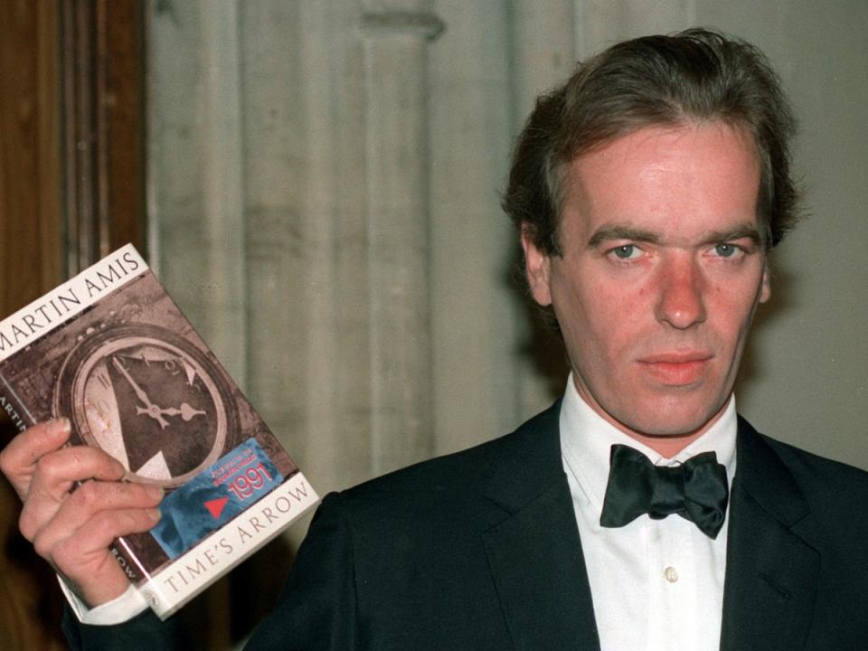 Martin Amis, who died last month, is to be awarded a knighthood in the King’s honours list (PA)