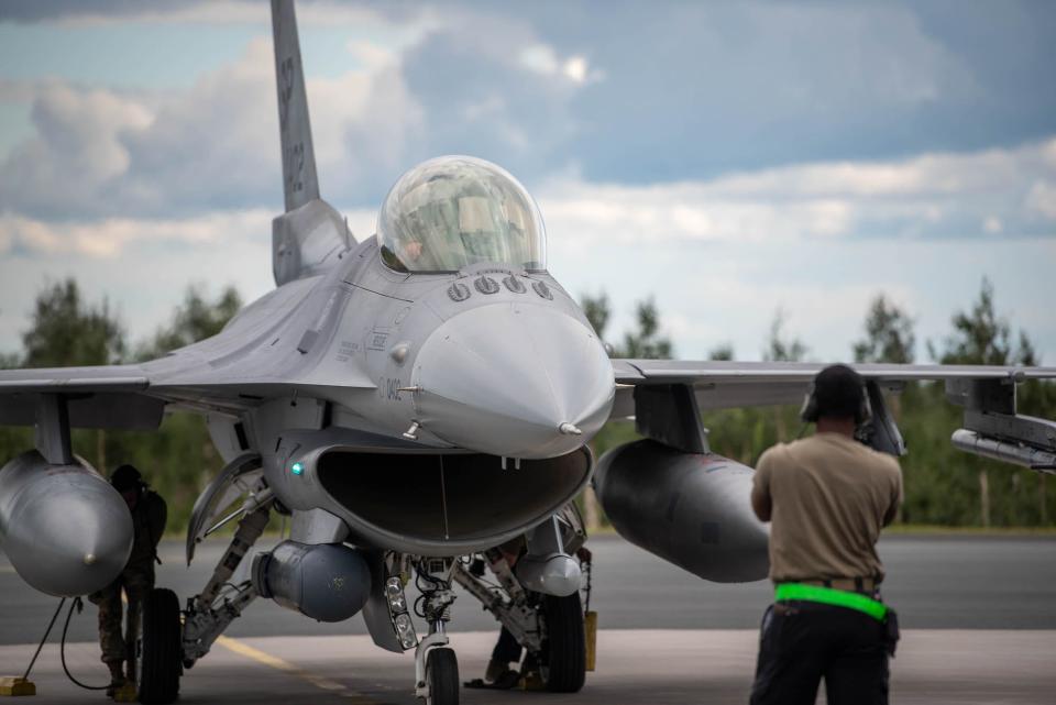 Air Force F-16 Rovaniemi Finland