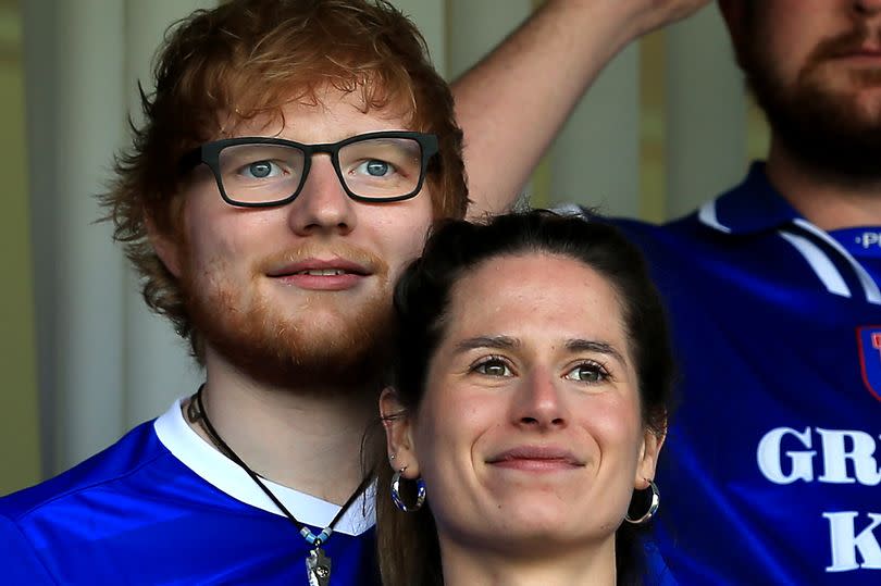 Ed Sheeran and Cherry Seaborn