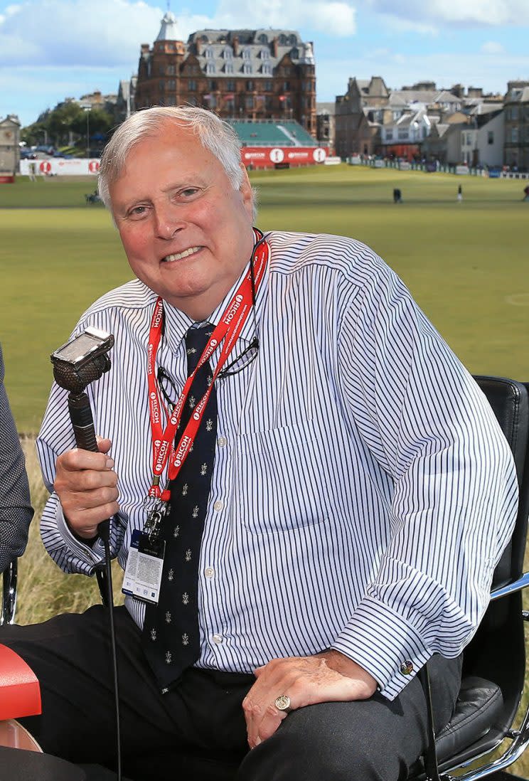 BBC Golf commentator Peter Alliss (Photo: Getty Images)