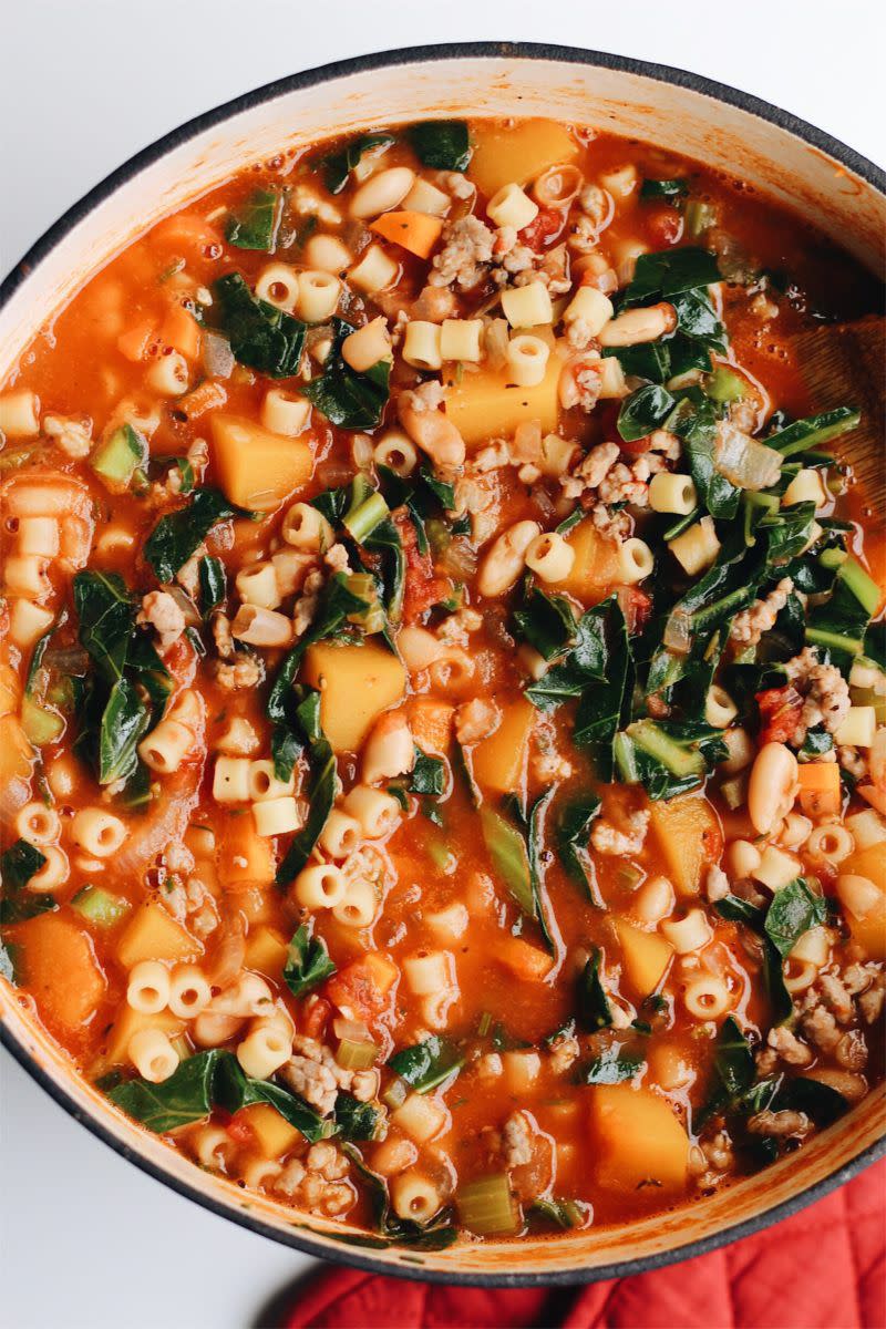 Fall Minestrone Soup