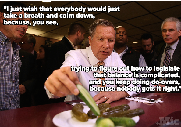 John Kasich Wishes LGBT People Would Just 