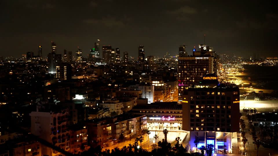 The skyline of Tel Aviv, Israel, as seen on April 13, 2024. - CNN