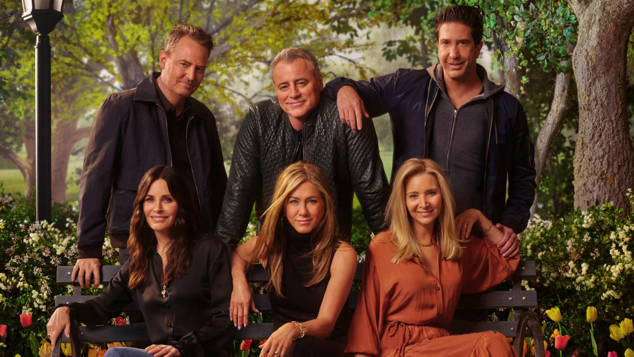 The cast of 'Friends' have reunited. (HBO/Sky)