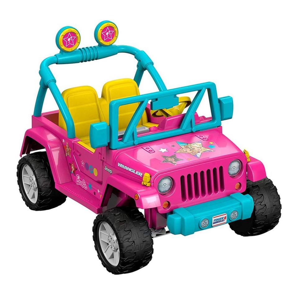 9) Power Wheels Barbie Jeep Wrangler