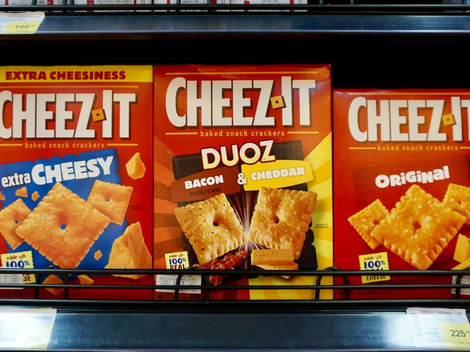 cheez its on thai market shelves