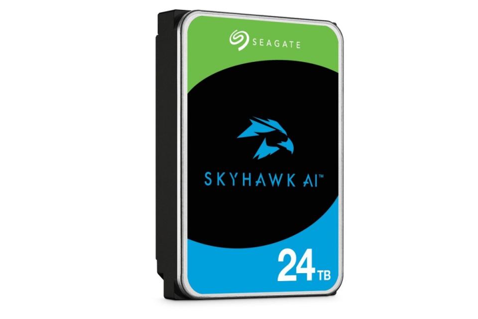 Seagate針對邊緣安全環境監控儲存需求推出新款SkyHawk AI 24TB儲存硬碟