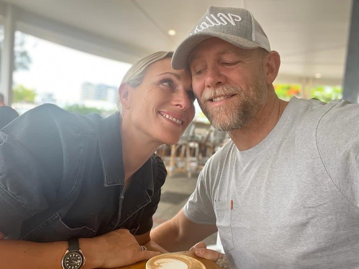 Mike Tindall expressed his delight at being reunited with wife Zara on Instagram after his I’m A Celebrity stint  (Mike Tindall/Instagram)