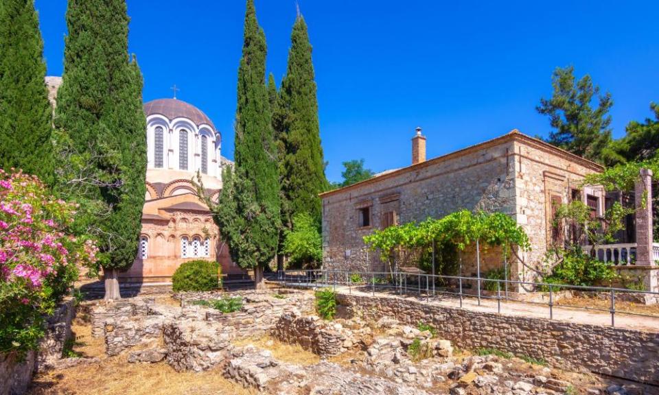 The monastery of Nea Moni, Chios.