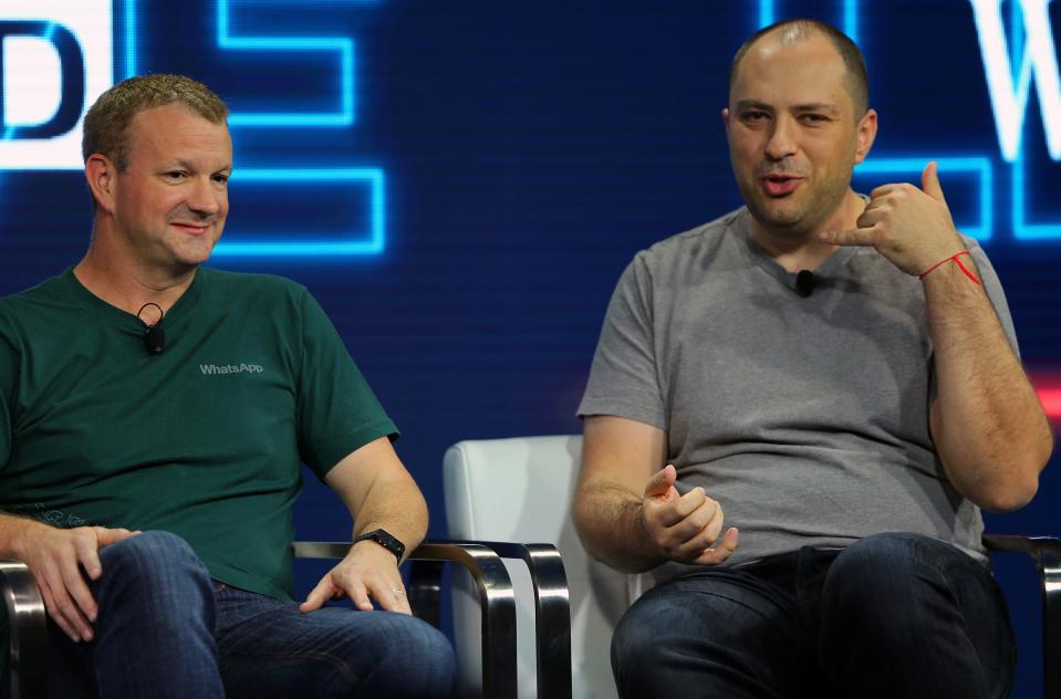 Jan Koum Brian Acton