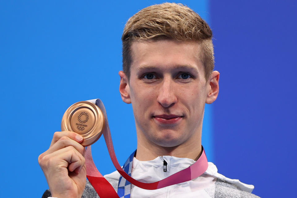 Florian Wellbrock gewinnt in Tokio die Bronze-Medaille über die 1.500 m. (Bild: Reuters)