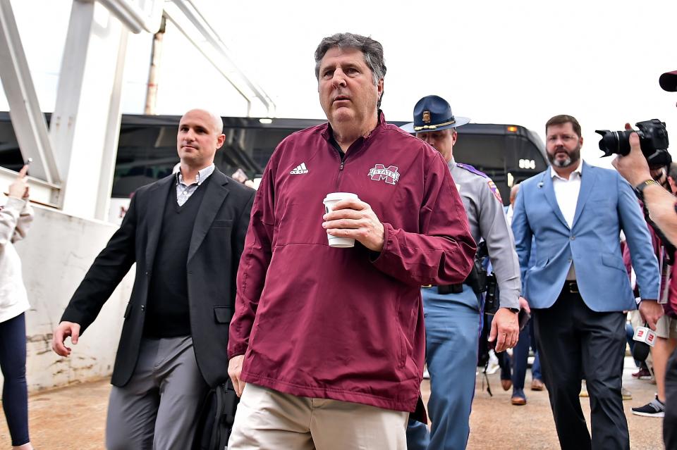 Mississippi State head coach Mike Leach died Monday night after reportedly suffering a heart attack Sunday night. The former Texas Tech and Washington State coach will be remembered as a passing game innovator as well as for his colorful personality.