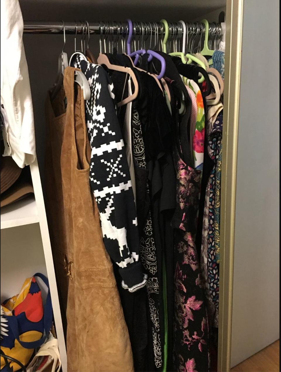 Can you spot the dress that now has a home?&nbsp; (Photo: )