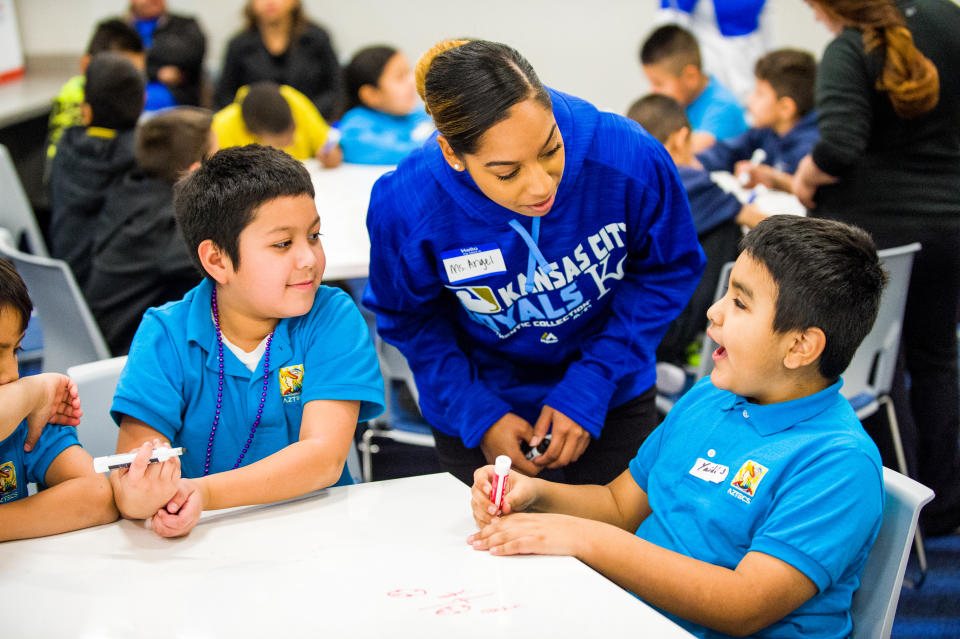 Kansas City Urban Youth Academy outreach manager Angel McGee