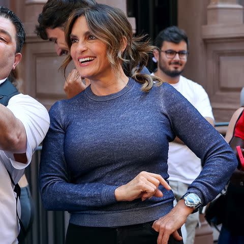 <p>Jose Perez/Bauer-Griffin/GC Images</p> Mariska Hargitay