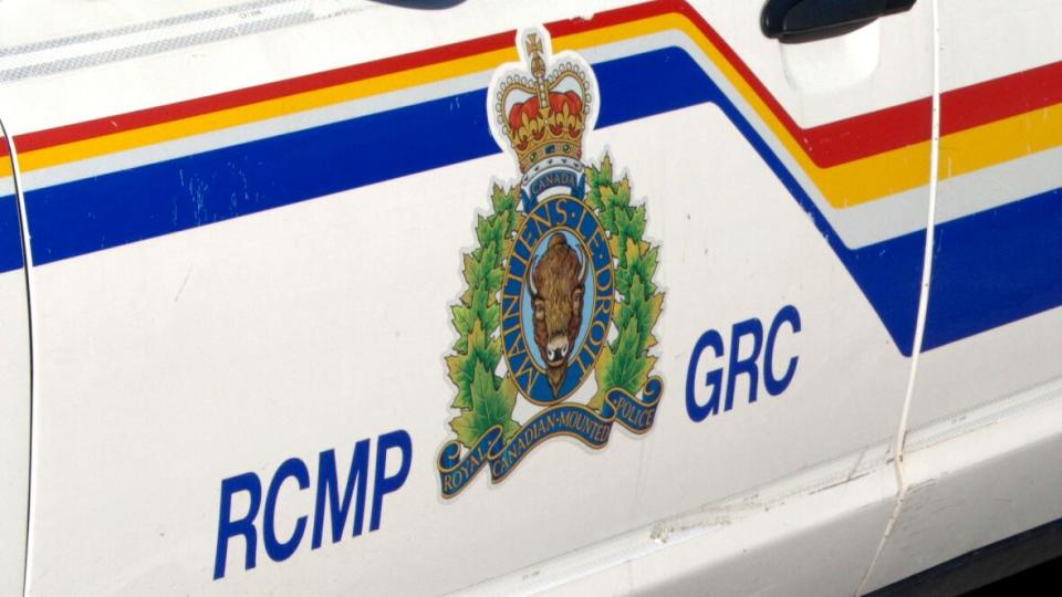 The remains were discovered in a field, next to a pickup truck, off of Route 165 in Riceville on Sunday afternoon, said RCMP. (CBC - image credit)