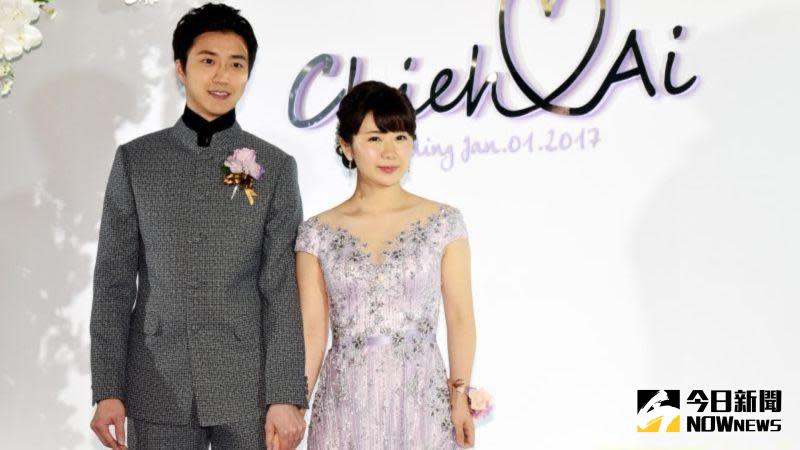 ▲福原愛（右）、江宏傑5年婚姻無預警破局。（圖／資料照）