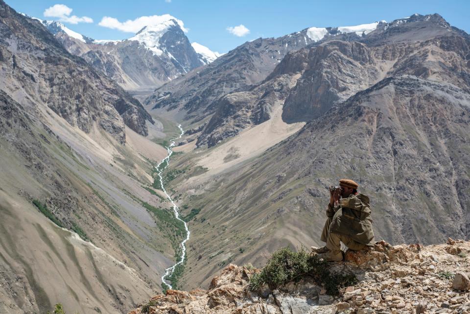 Mountains in Wakhan Corridor Afghanistan
