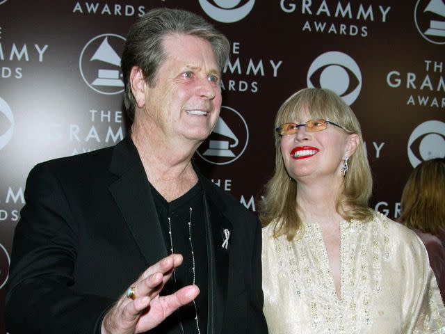 Kevin Winter/Getty Brian Wilson and Melinda Ledbetter Wilson in 2005.