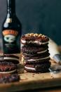 <p>Like Oreos, but better. These chewy chocolate cookies are stuffed with Baileys-spiked buttercream. </p><p>Get the <strong><a href="https://butternutbakeryblog.com/irish-cream-chocolate-sandwich-cookies/" rel="nofollow noopener" target="_blank" data-ylk="slk:Irish Cream Filled Chocolate Sandwich Cookies recipe from;elm:context_link;itc:0;sec:content-canvas" class="link ">Irish Cream Filled Chocolate Sandwich Cookies recipe from</a> </strong>Butternut Bakery. </p>