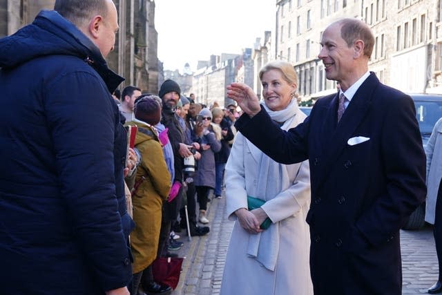 Prince Edward given Duke of Edinburgh title