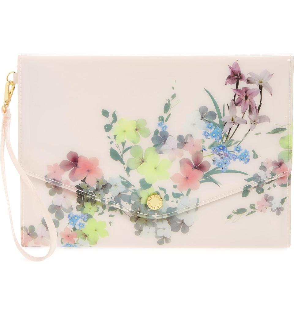 Ted Baker Rosette Clutch. Image via Nordstrom.