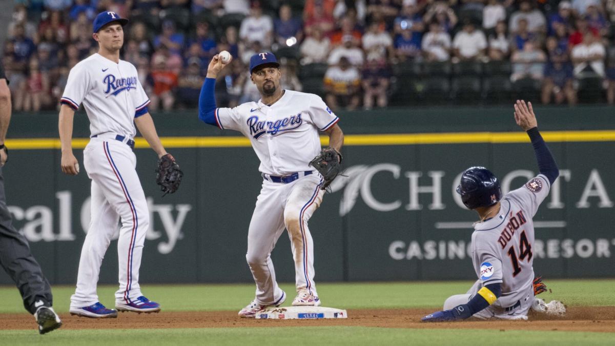 Rangers' Nathaniel Lowe talks about team's chances to move past the Astros  in upcoming ALCS showdown