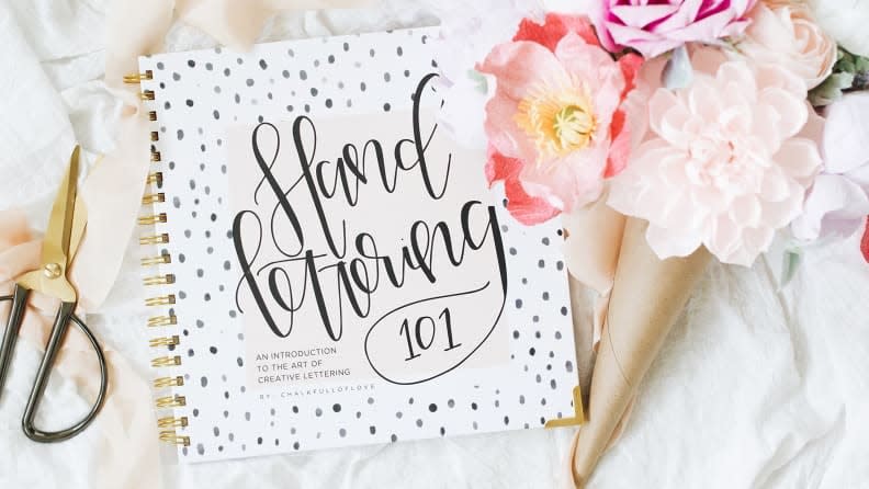 For the crafter with a steady hand:  Hand Lettering 101