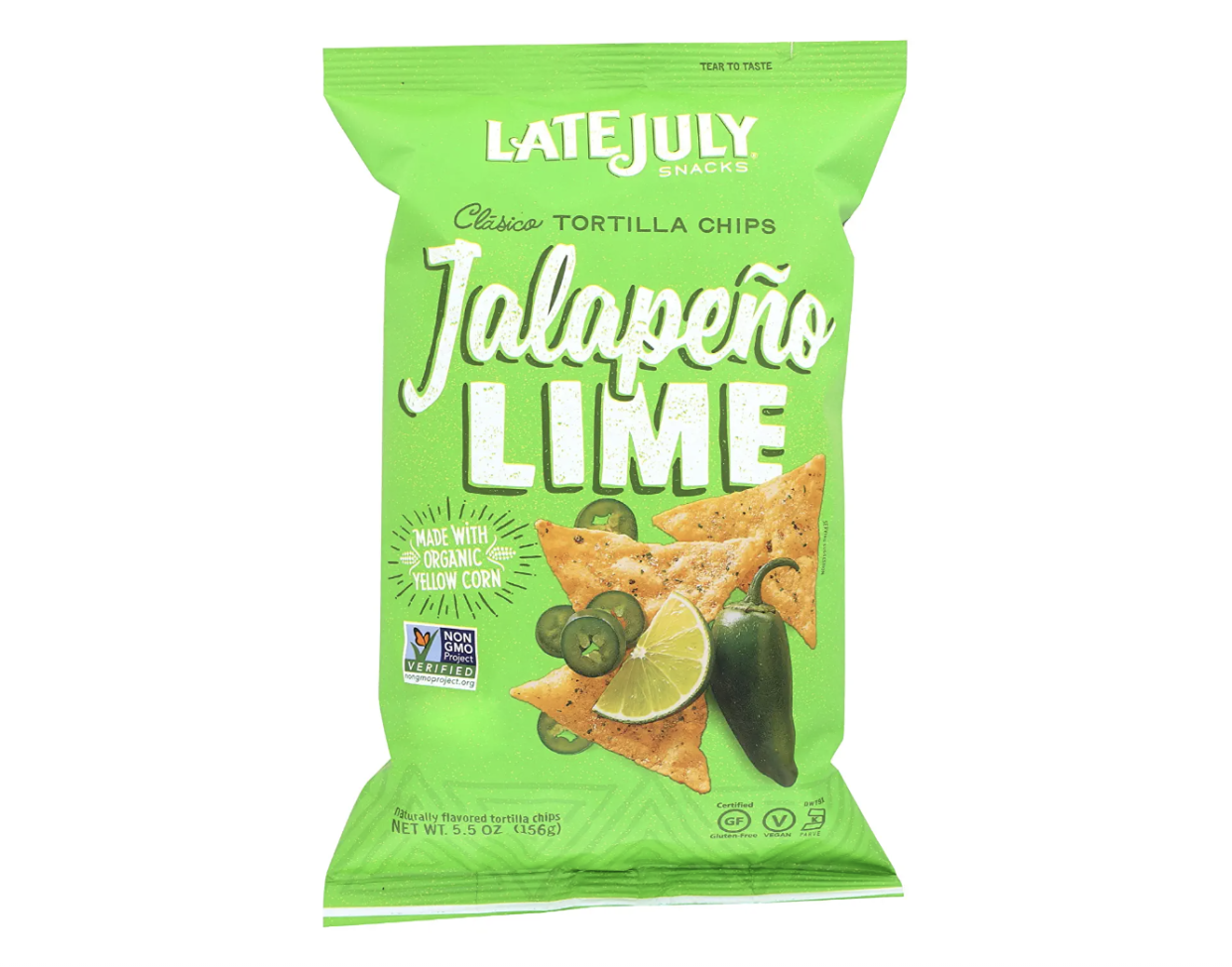 Late July Jalapeno-Lime Tortilla Chips
