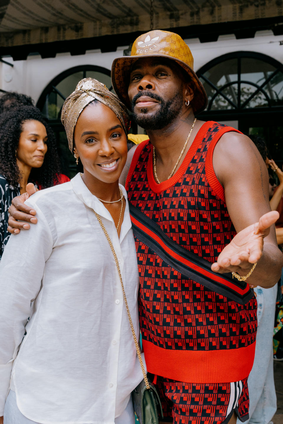 Kelly Rowland and Colman Domingo at the “Euphoria” actor’s Ketel One Vodka party.