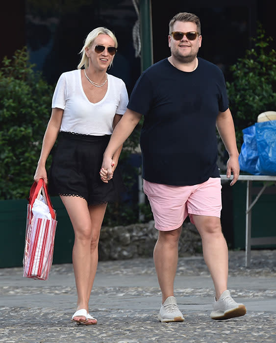 james-corden-wife-julia-holiday