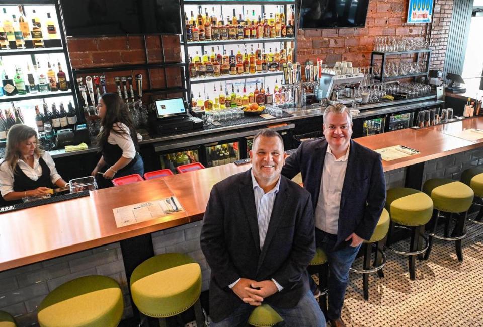 Andy Lock, left, and Domhnall Molloy are co-owners of Third Street Social.