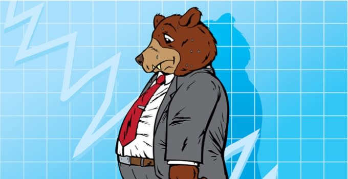 dow jones us stock market bear