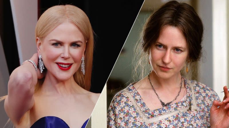 Nicole Kidman war als Virginia Woolf nicht wiederzuerkennen.