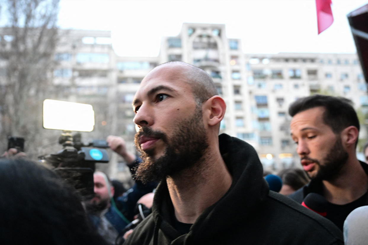 Andrew Tate DANIEL MIHAILESCU/AFP via Getty Images