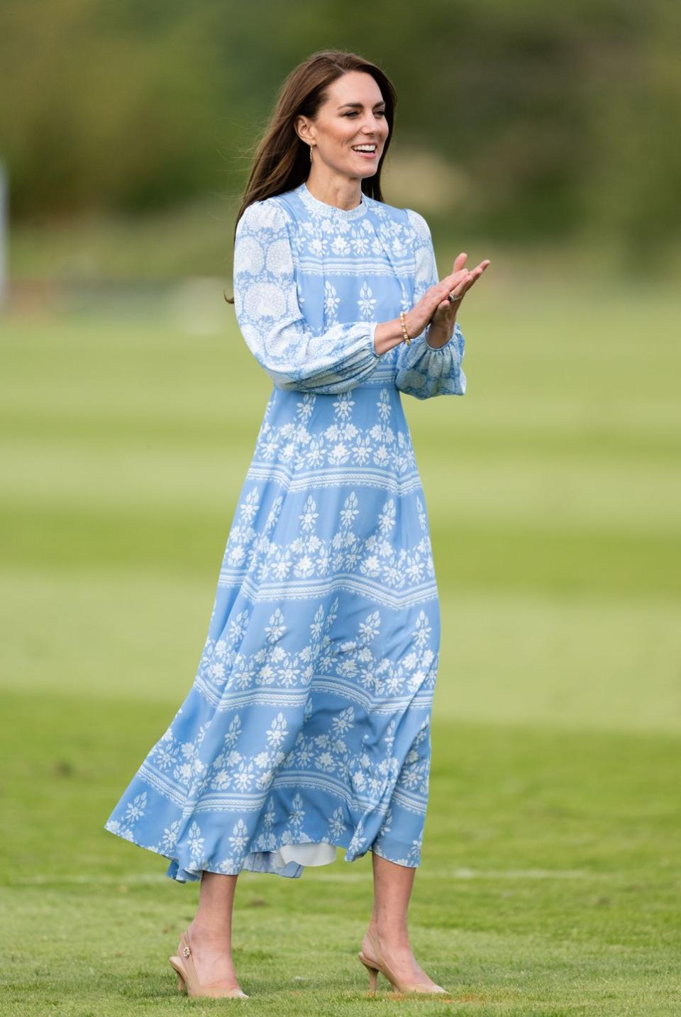 the prince of wales attends the out sourcing inc royal charity polo cup 2023