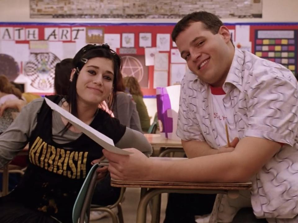 Lizzy Caplan and Daniel Franzese in "Mean Girls." 6