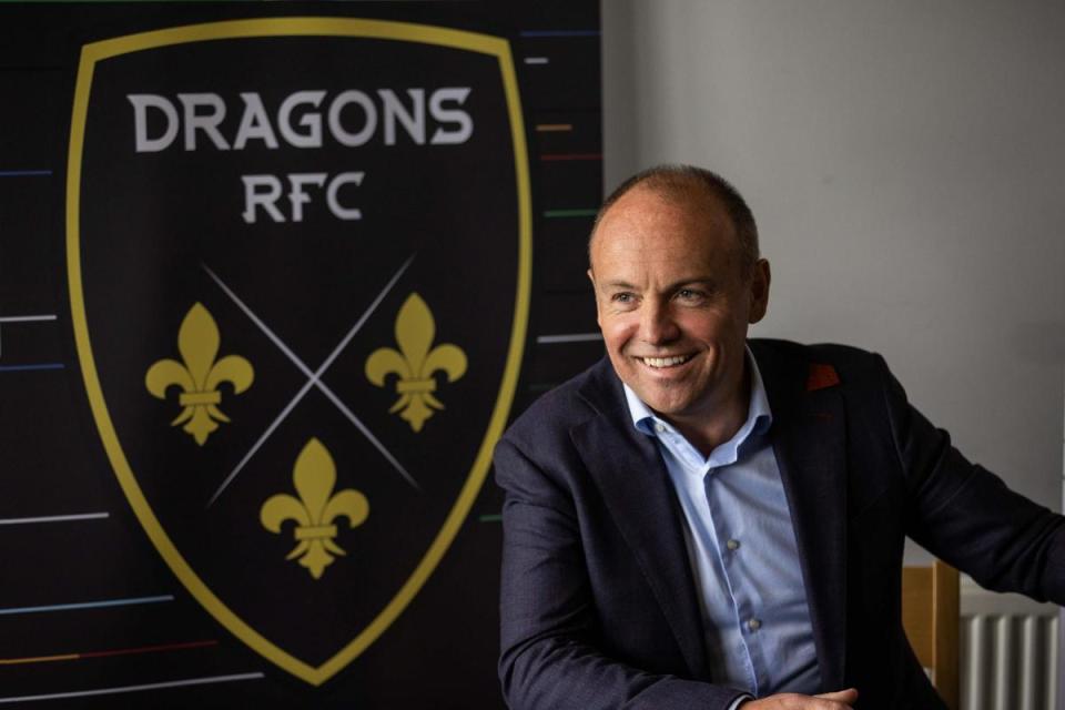 CHANGE: David Buttress is to stand down as chairman of the Dragons <i>(Image: Huw Evans Agency)</i>