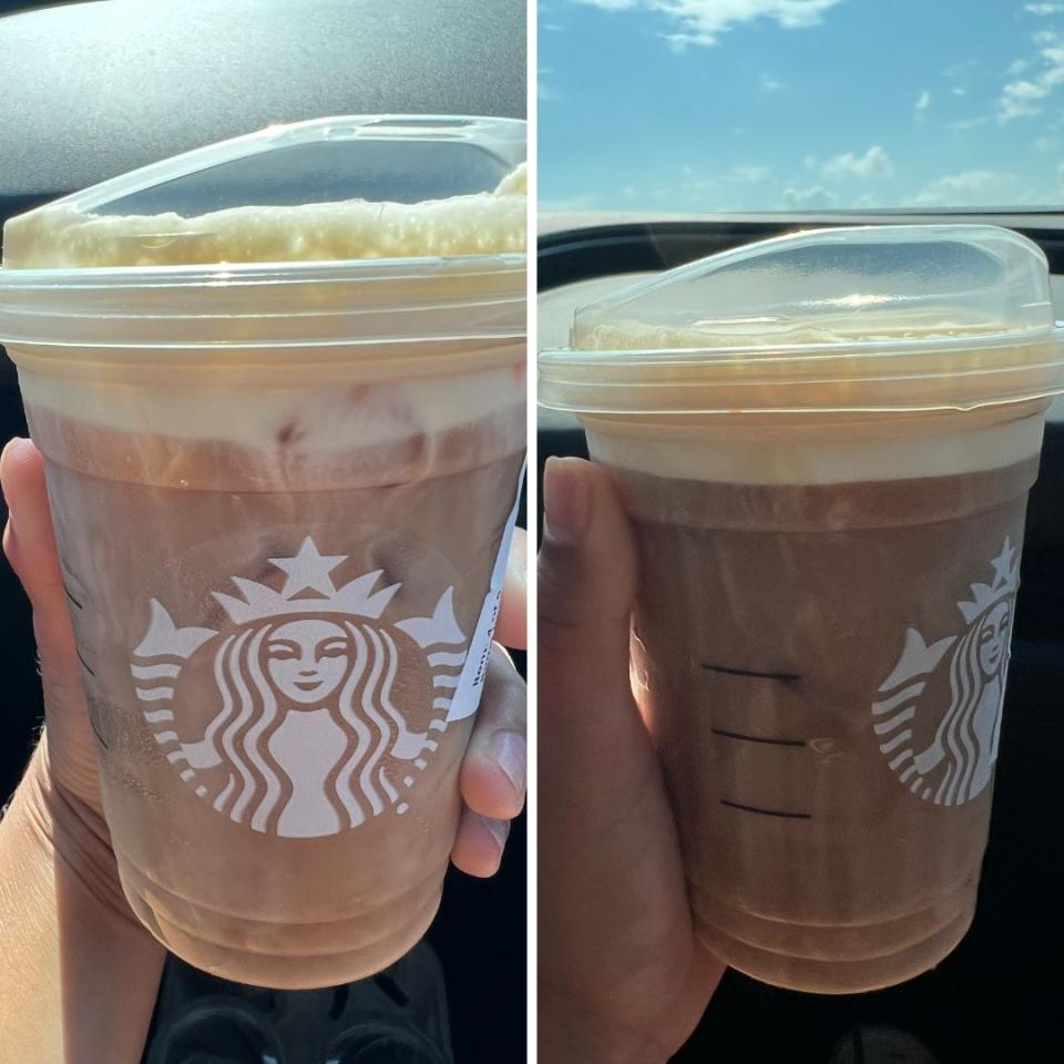 starbucks iced coffee drinks