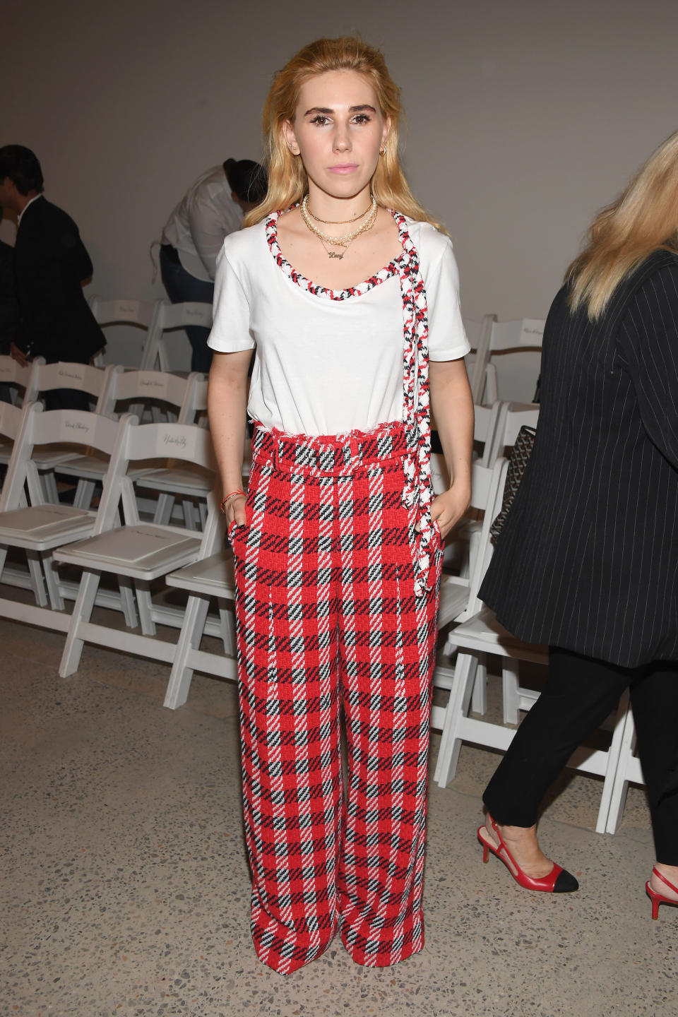 Zosia Mamet at Oscar de la Renta