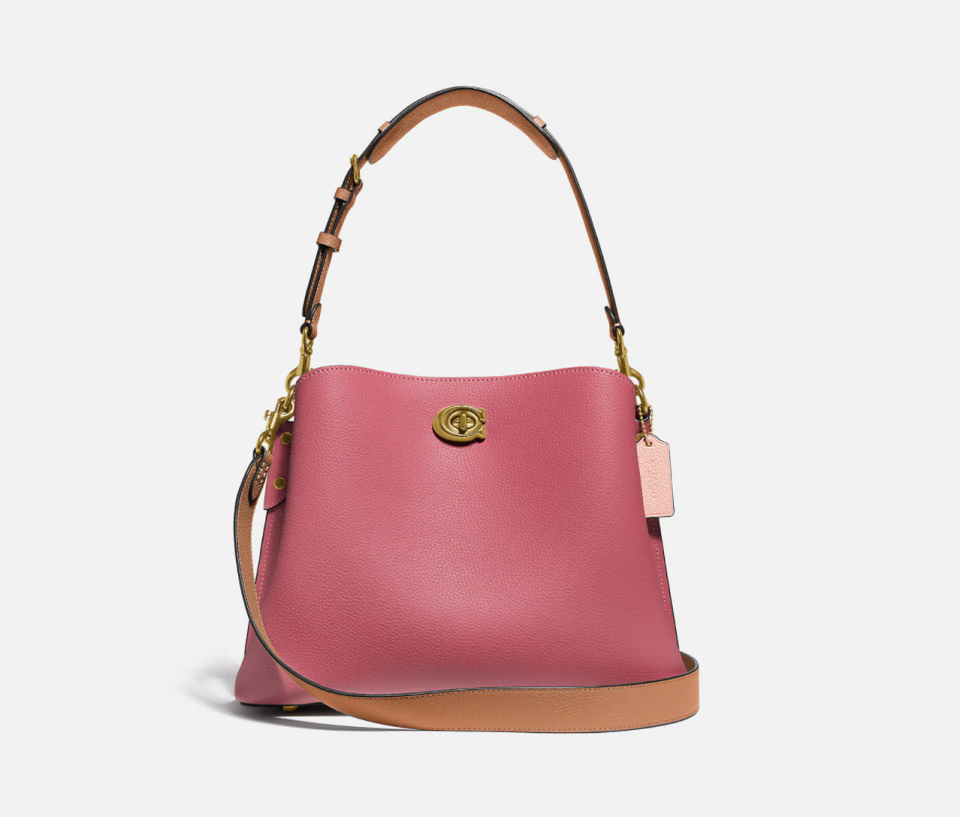 Willow Shoulder Bag In Colorblock - Coach Canada
