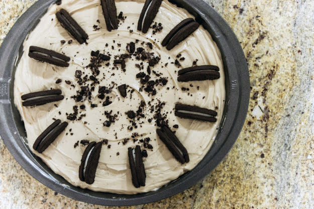 Peanut Butter Oreo Pie