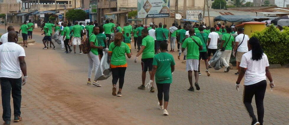 Une séance d'eco-jogging organisée en juin à Lomé.
