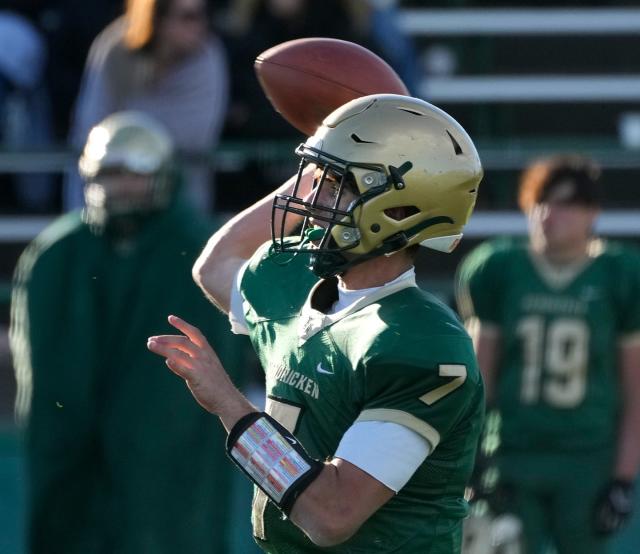 Hendricken's Jayden Falcone has sights on Hawks' next Super Bowl