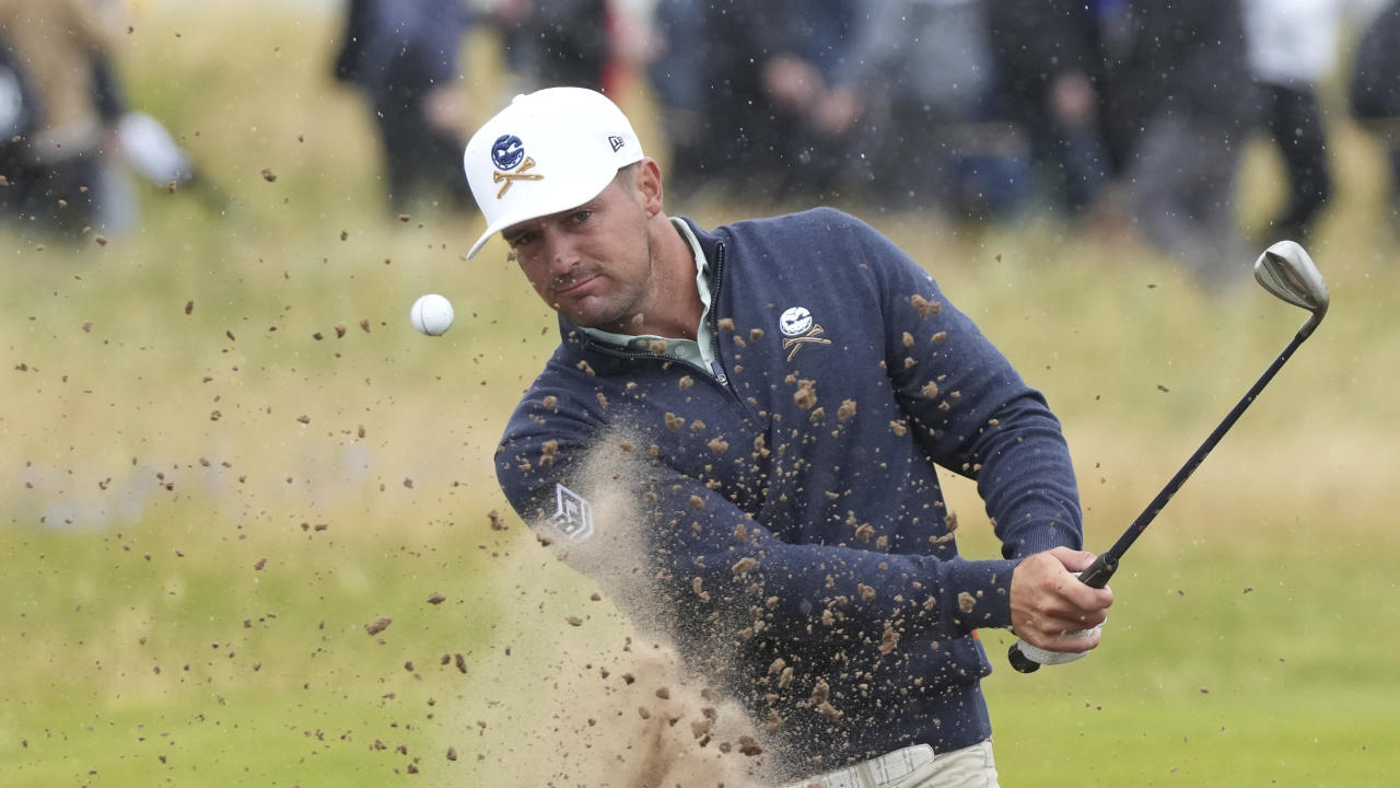 Bryson DeChambeau will fight to qualify. (AP Photo/Jon Super)