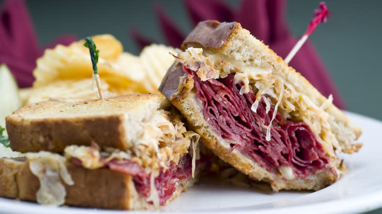 Reuben sandwich